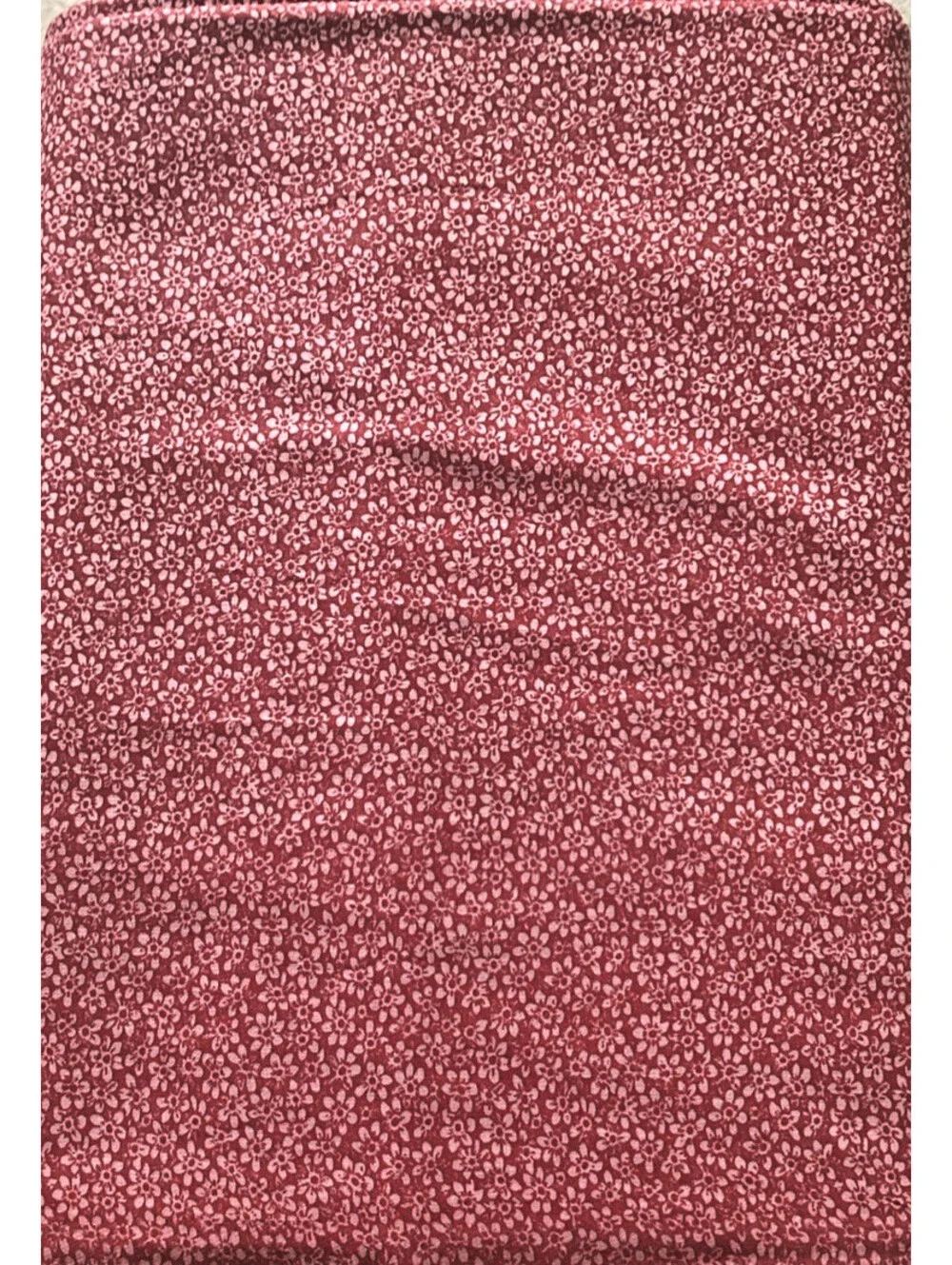 6.5 Yds MDG. Dark Pink Daisy Pattern